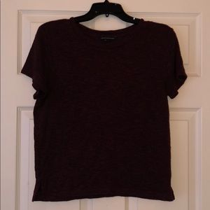 BURGUNDY AMERICAN EAGLE SHIRT
